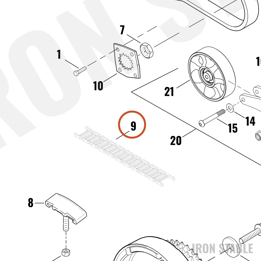 Harley-Davidson Chain, Front Drv