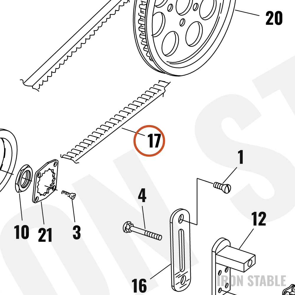 Harley-Davidson Belt, Rr/130t