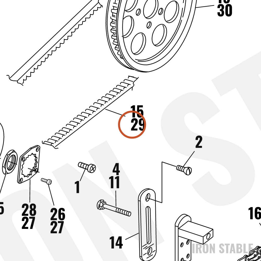 Harley-Davidson Belt, Rr/132t