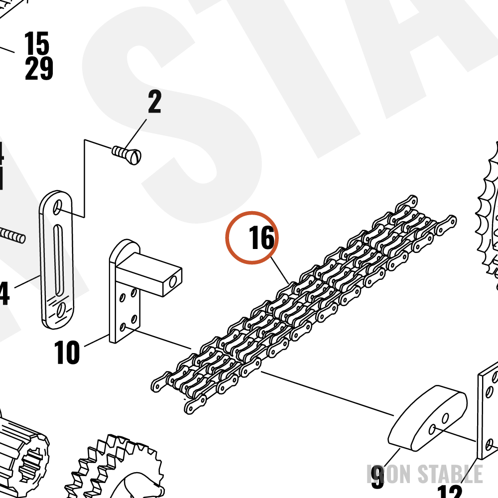 Harley-Davidson Chain, Primary Drv