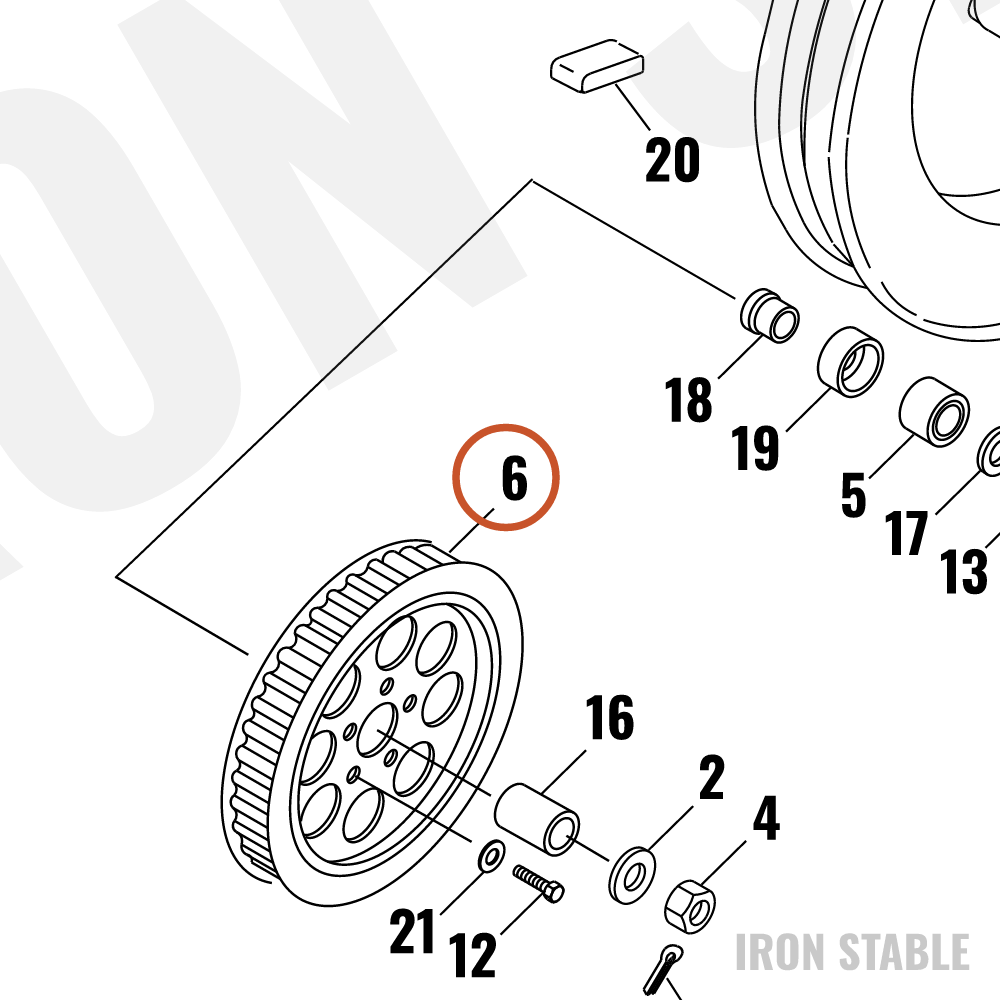 Harley-Davidson Sprocket Assembly