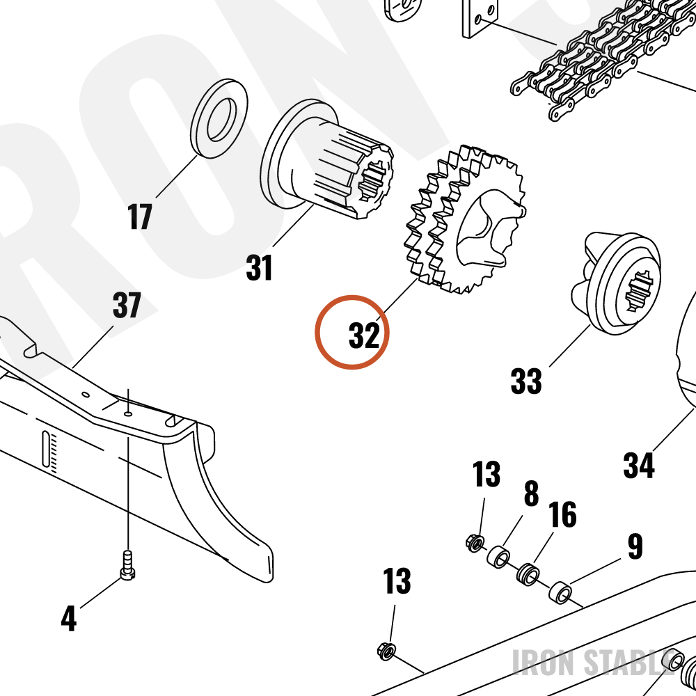 Harley-Davidson Compensating Sprocket, Trans/25