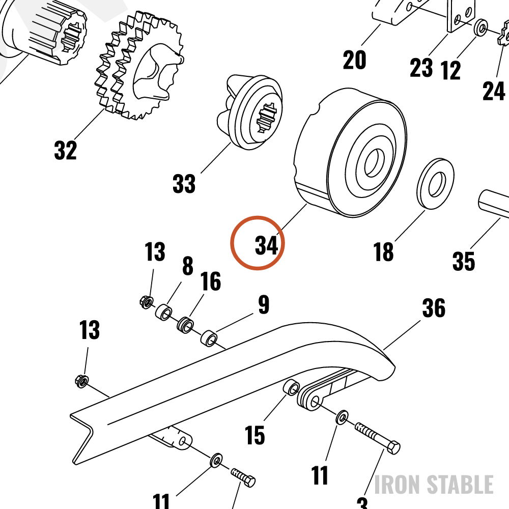 Harley-Davidson Retainer & Cover Assembly W/Spring
