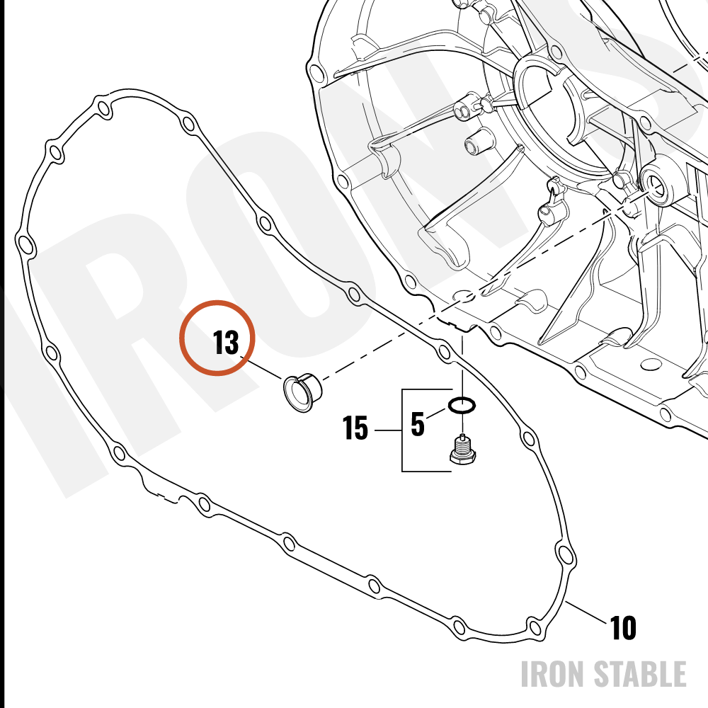 Harley-Davidson Flange Bushing