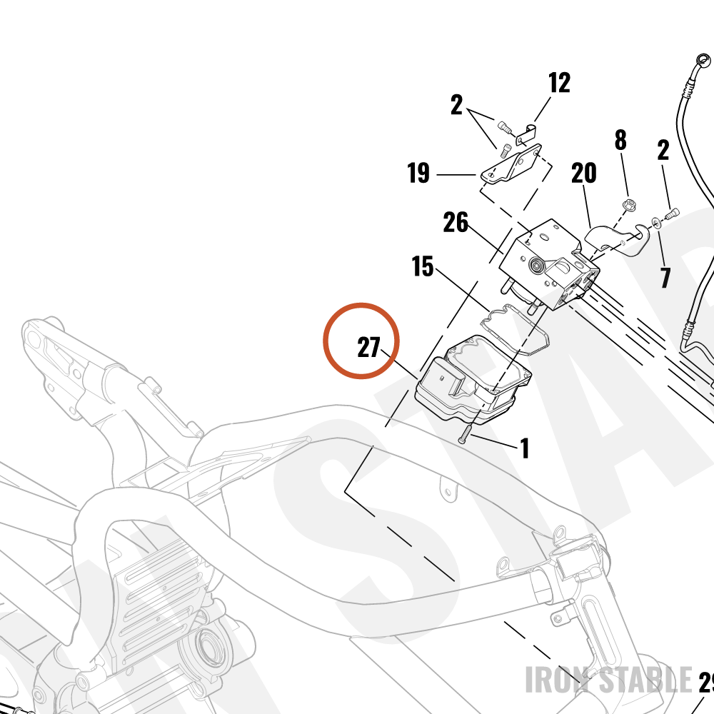 Harley-Davidson Abs Elec-Controller(Serv Unit)