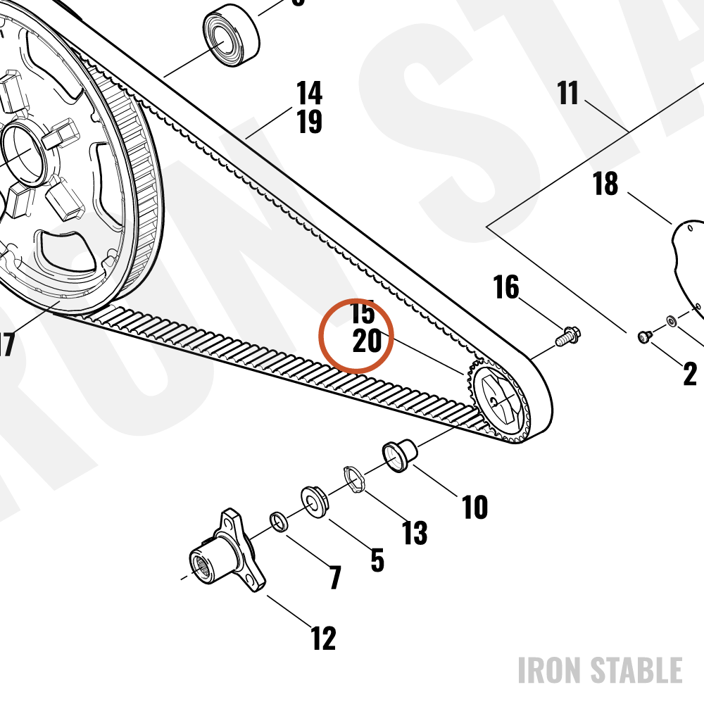Harley-Davidson Sprocket, 30t/Trans