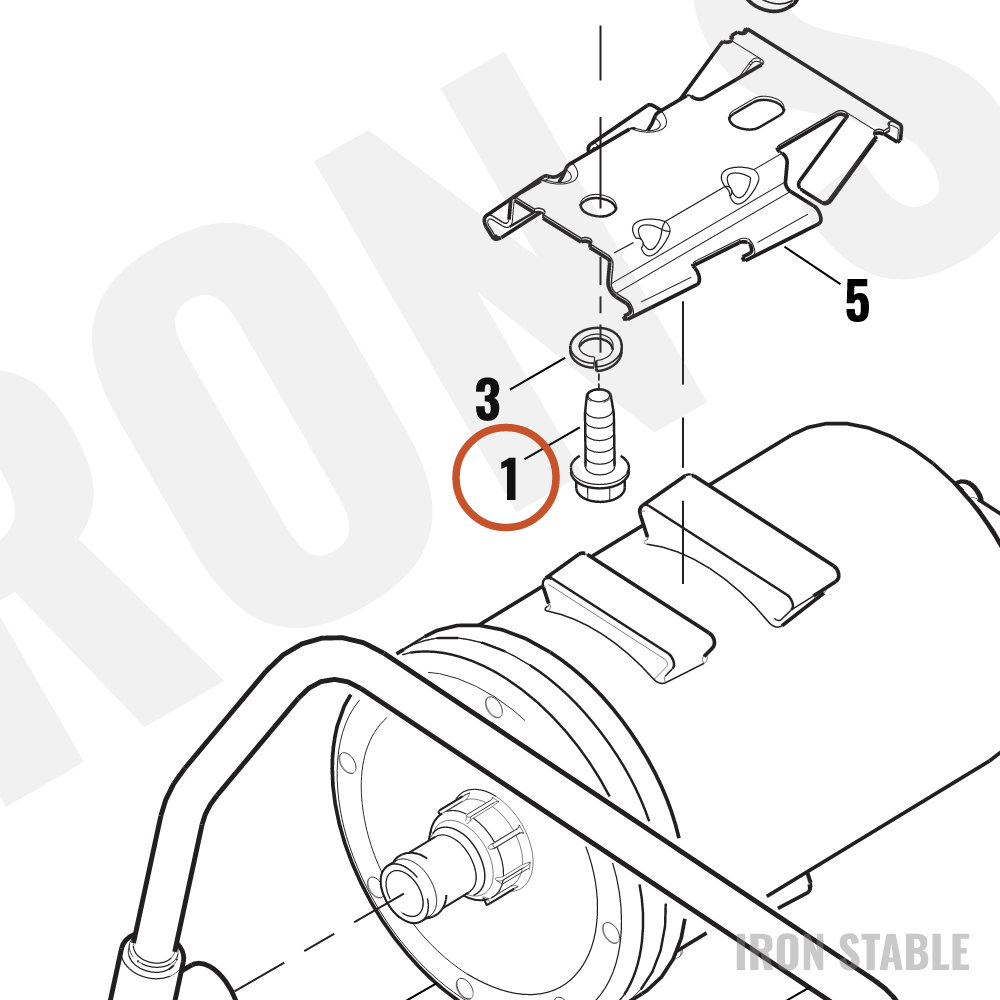 Harley-Davidson Caliper & Bracket Assembly, Rear