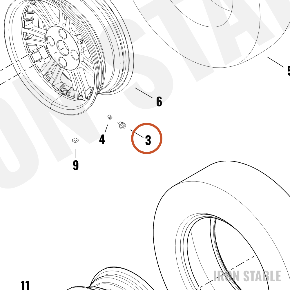 Harley-Davidson Valve Stem