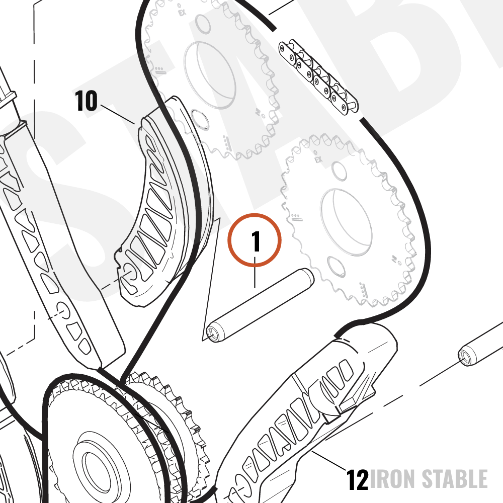 Harley-Davidson Pin Cylindrical