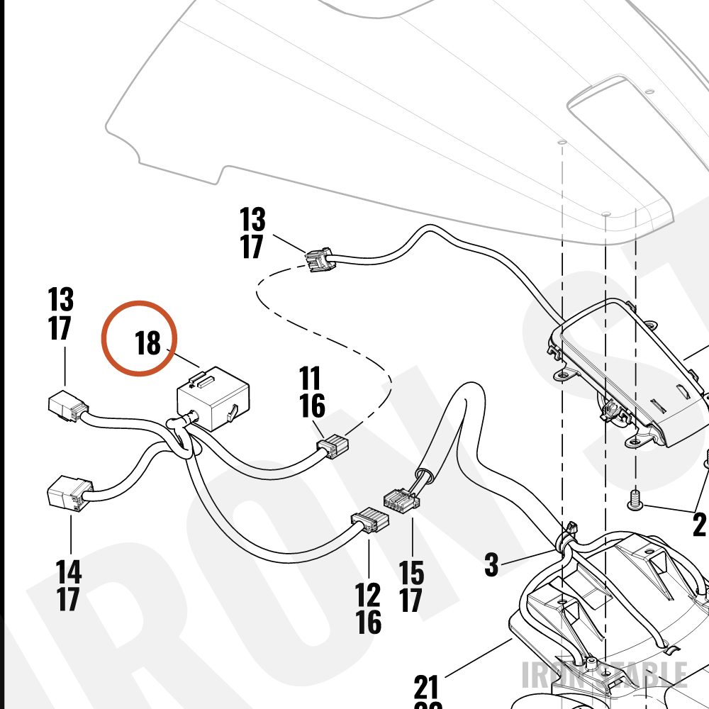 Harley-Davidson Module, Stop/Tail/Turn
