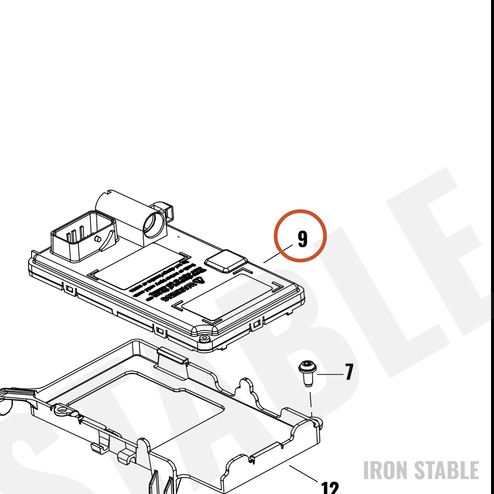Harley-Davidson Module, Body Cont, Ev, X-Axis, 434