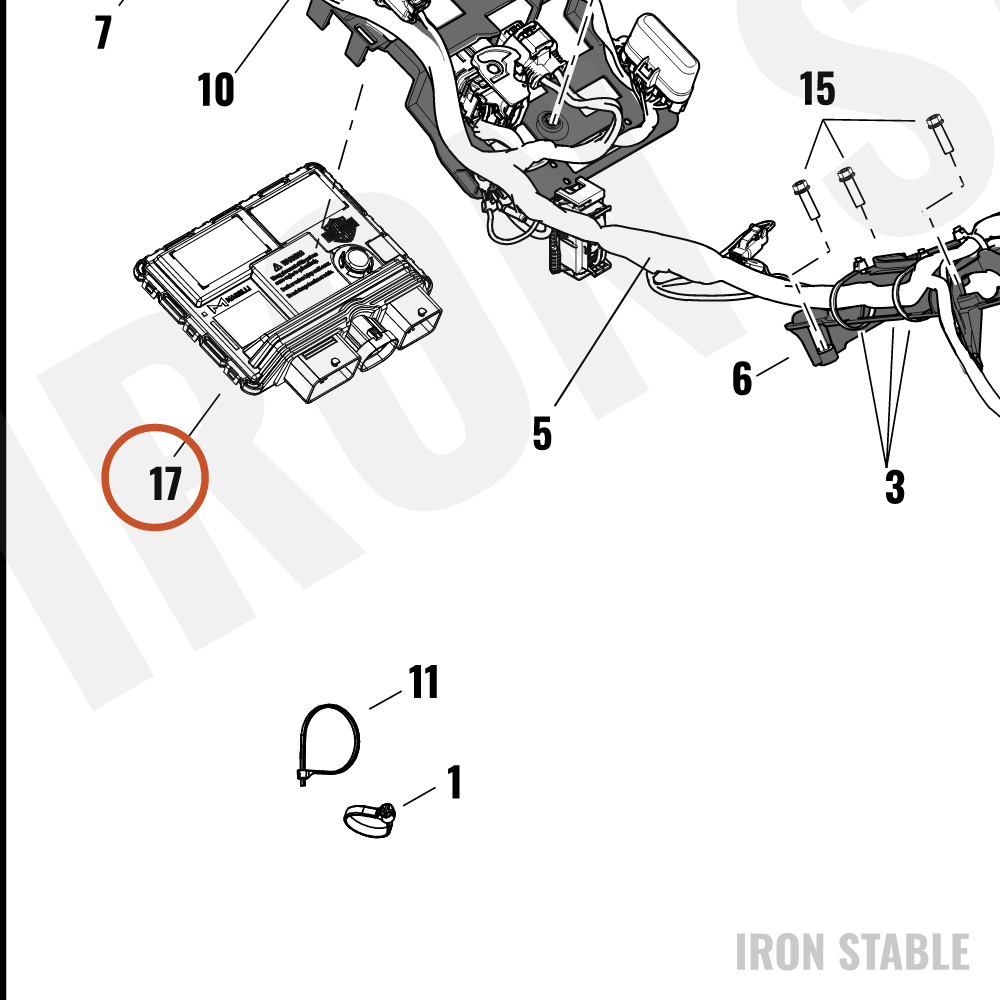 Harley-Davidson Module, Body Cont, 2gi, 3-Axis, 31