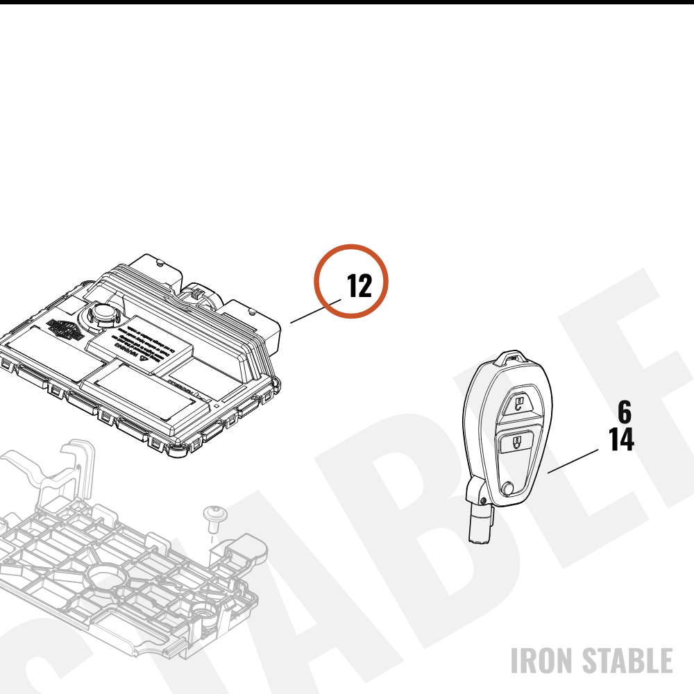 Harley-Davidson Module, Body Cont, 2gi, 3-Axis, 31