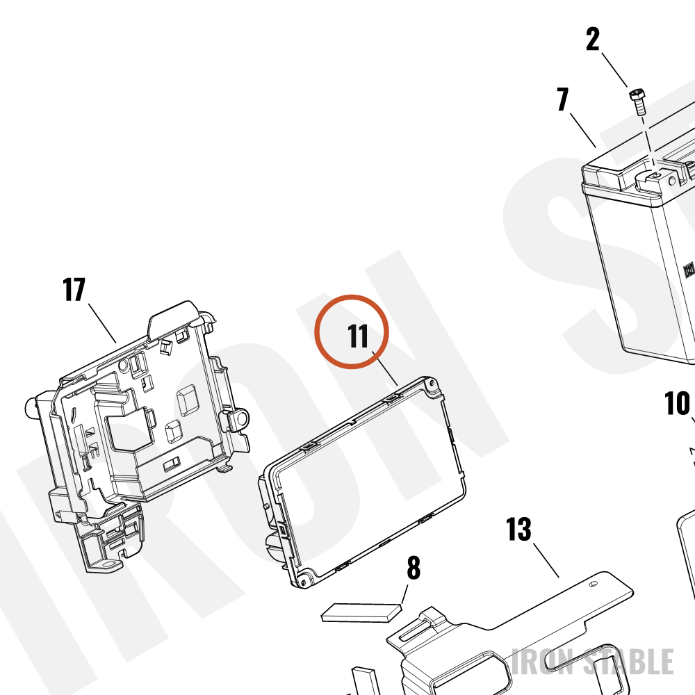 Harley-Davidson Module, Body Cont, 2gii, 3-Axis, 4