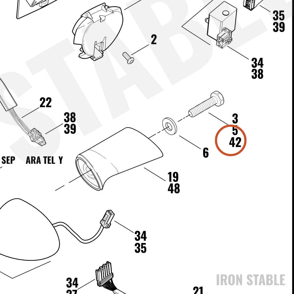 Harley-Davidson Screw Hex Cap
