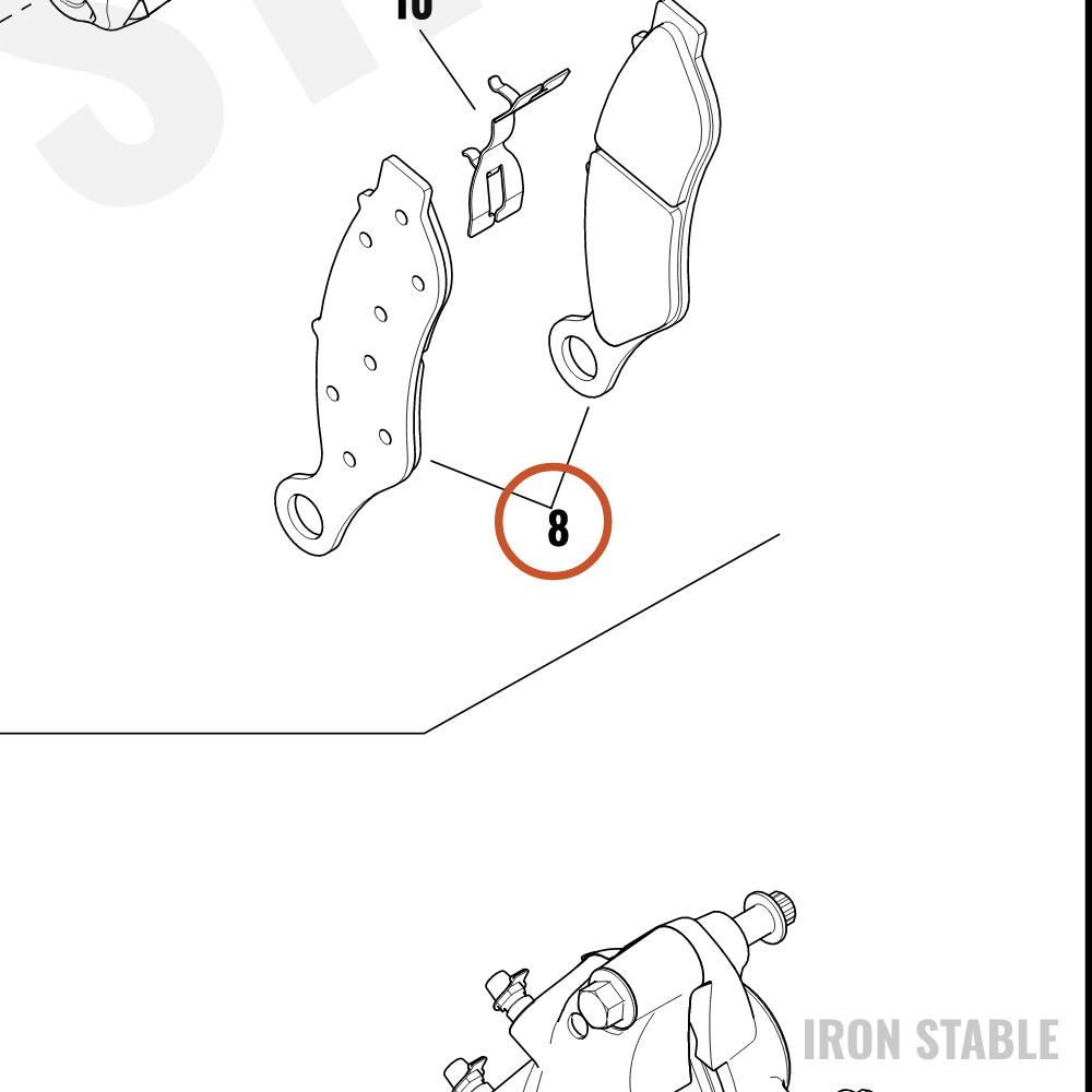 Harley-Davidson Brake Pad Kit