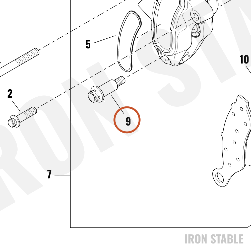 Harley-Davidson Screw, M10 Custom, 12pt Fh
