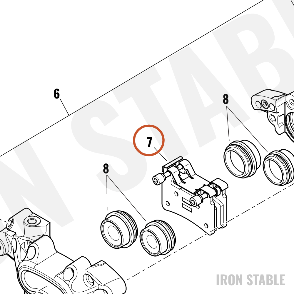 Harley-Davidson Brake Pad Kit, Front