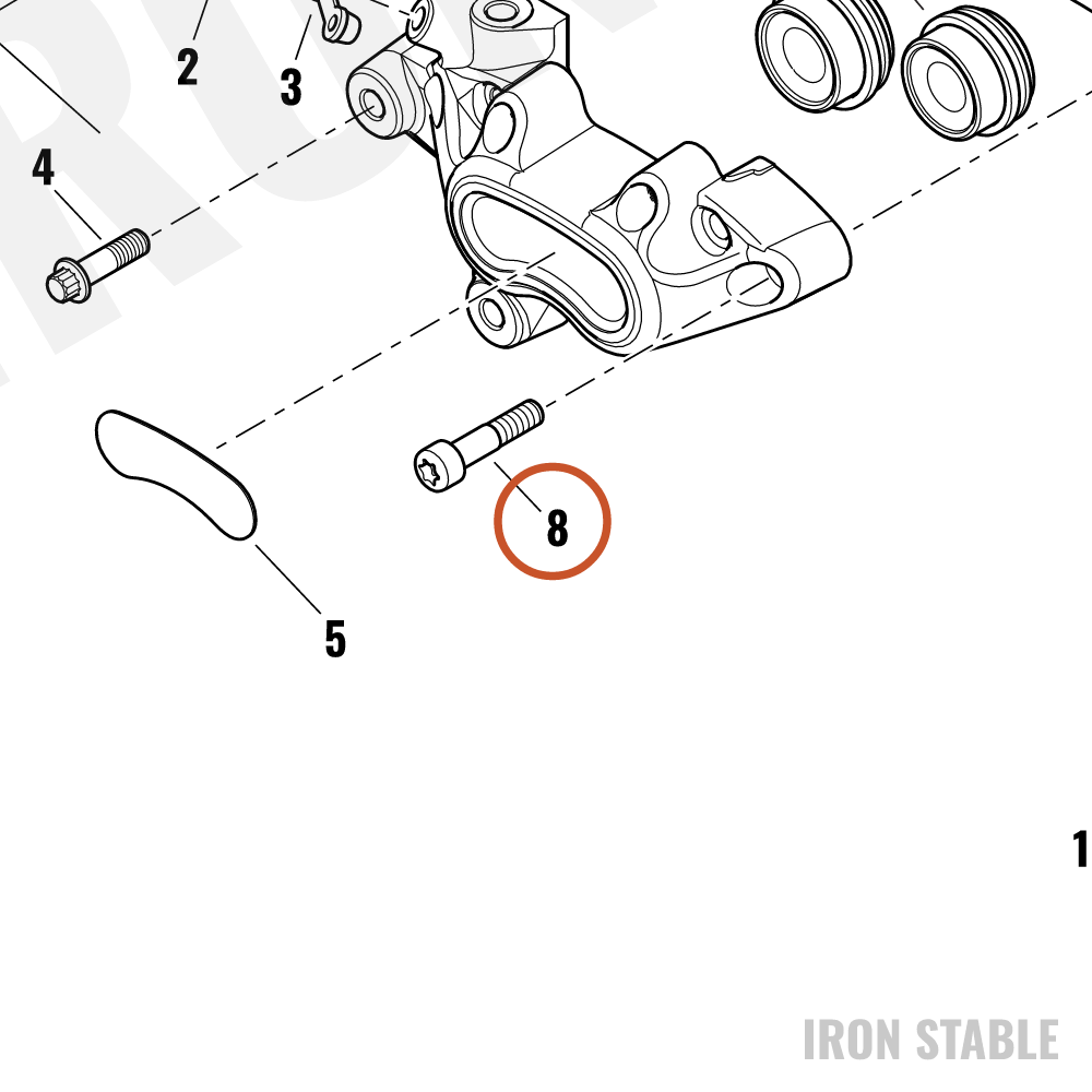 Harley-Davidson Kit-Brake Caliper Bolt, Front