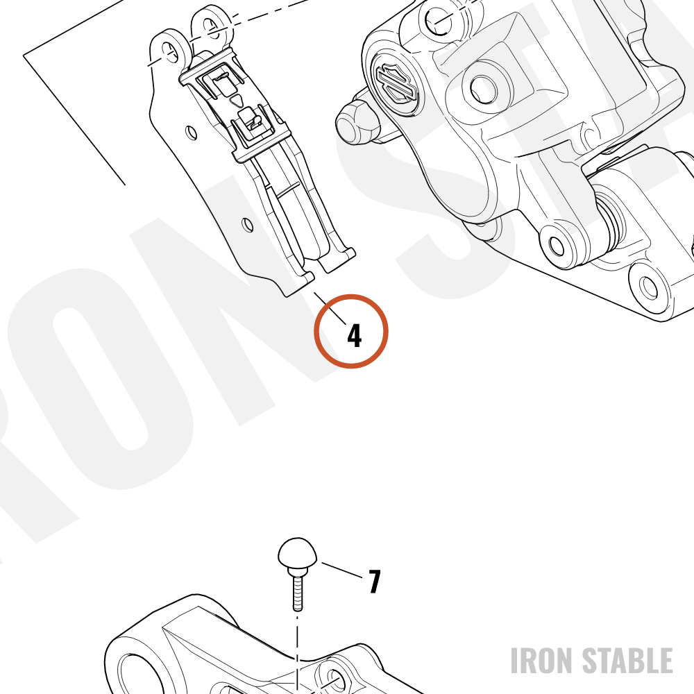 Harley-Davidson Kit-Brake Pad