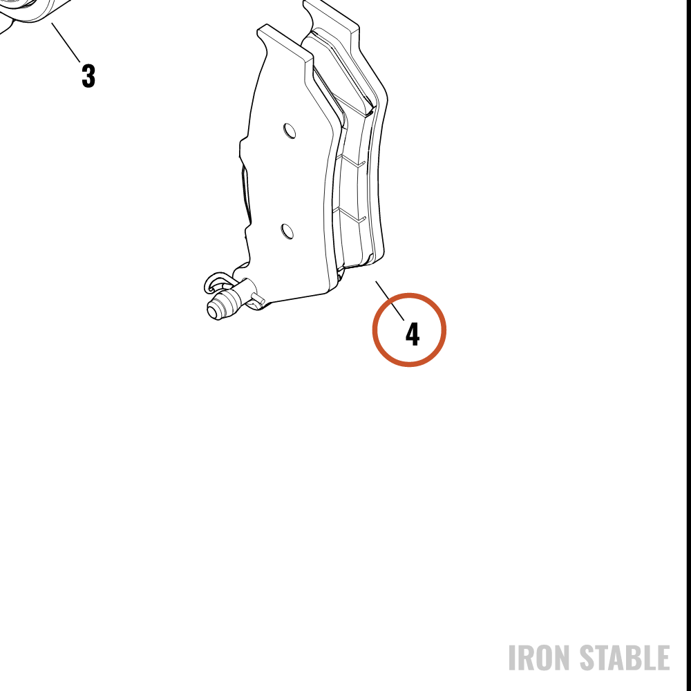 Harley-Davidson Kit-Brake Pad