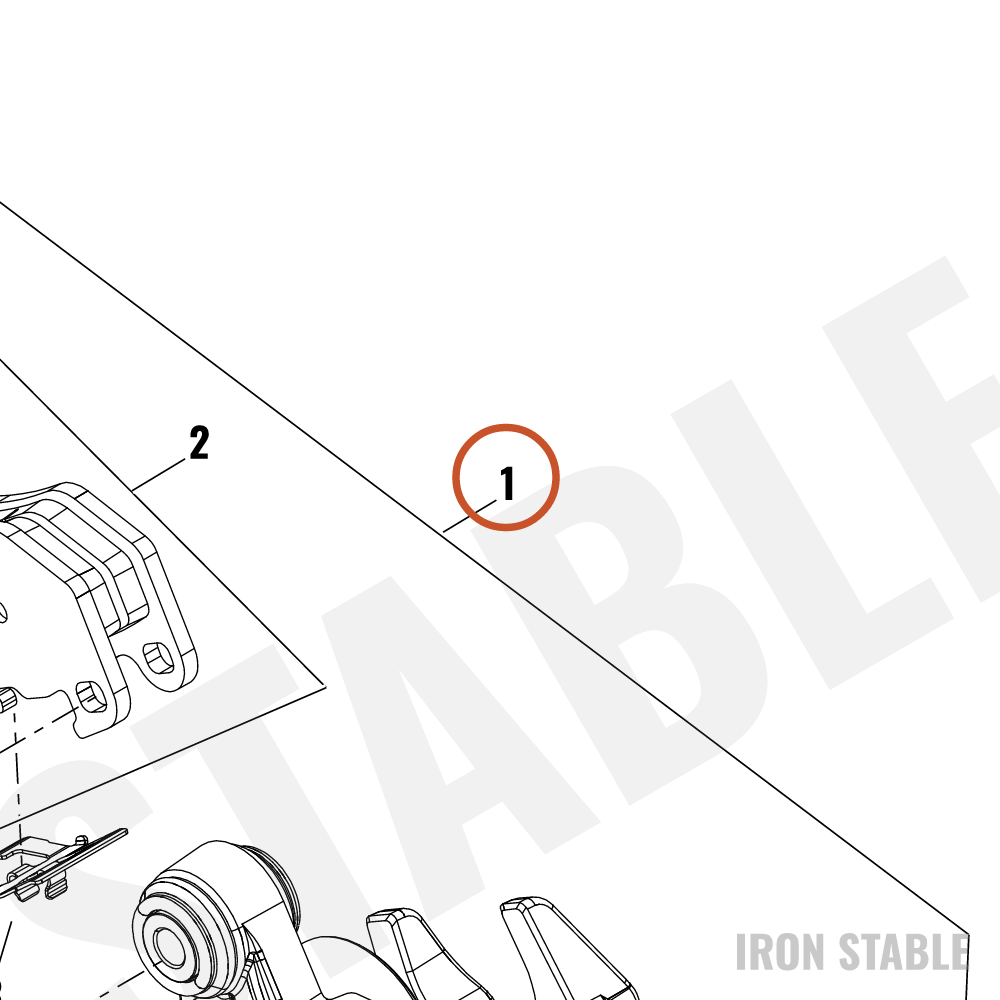 Harley-Davidson Caliper, Brake, Rr