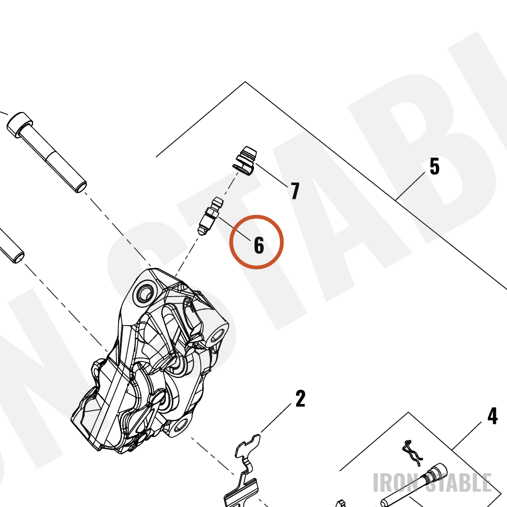 Harley-Davidson Screw, Brake Bldr, M8