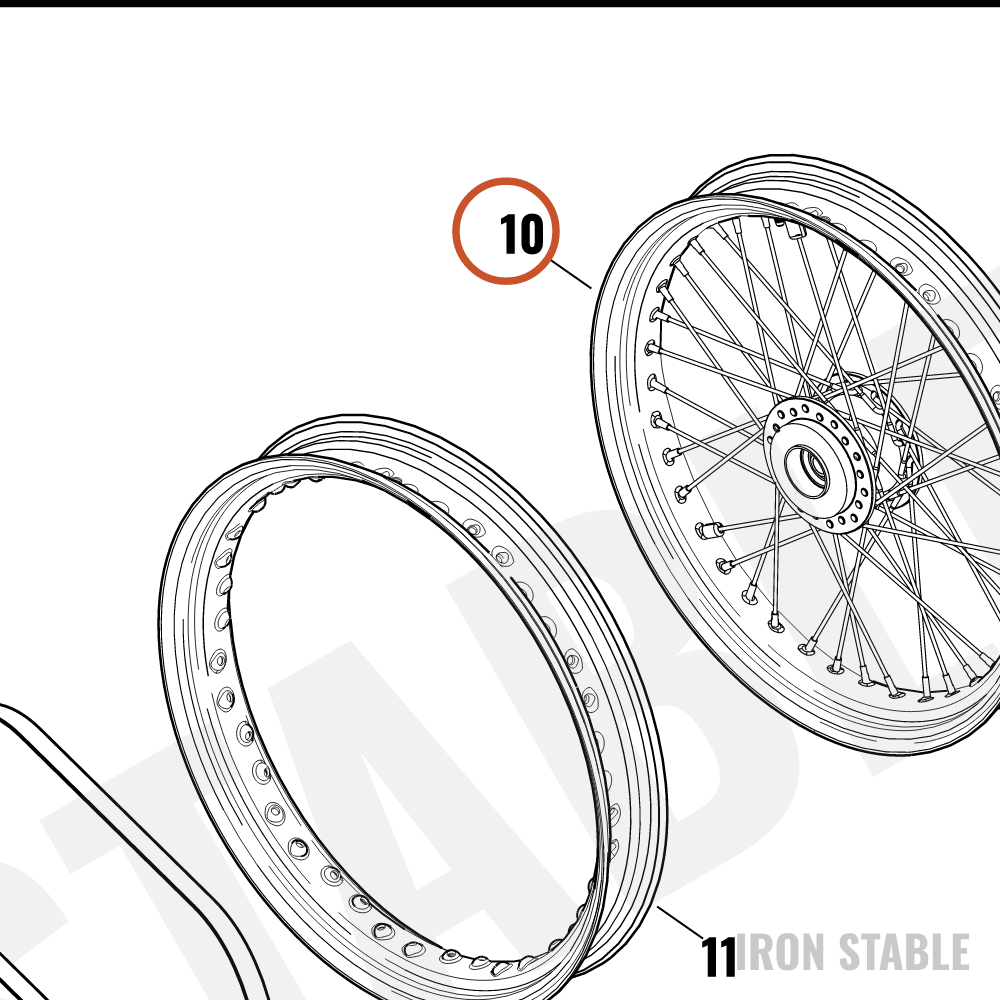 Harley-Davidson Wheel, Sub Assembly, Fr, Lcd, Blk, 