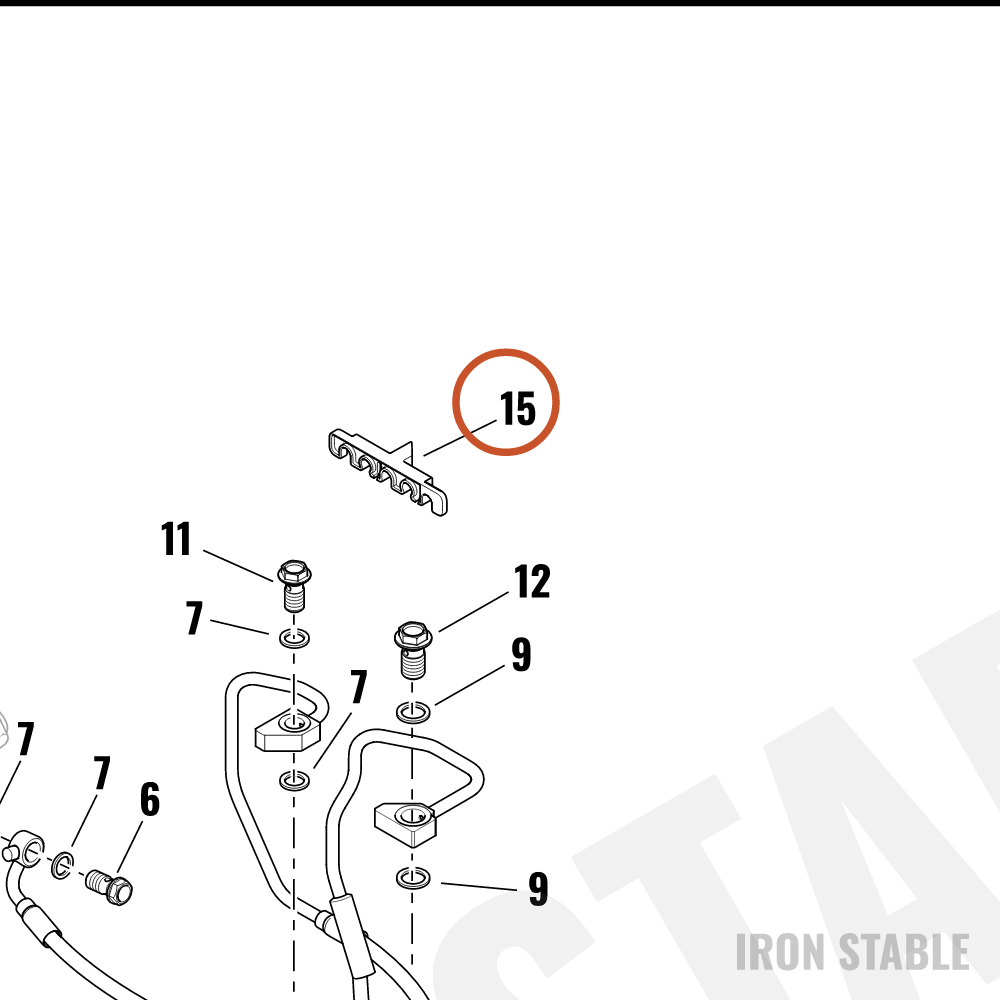 Harley-Davidson Bracket, Brake Mounting, X