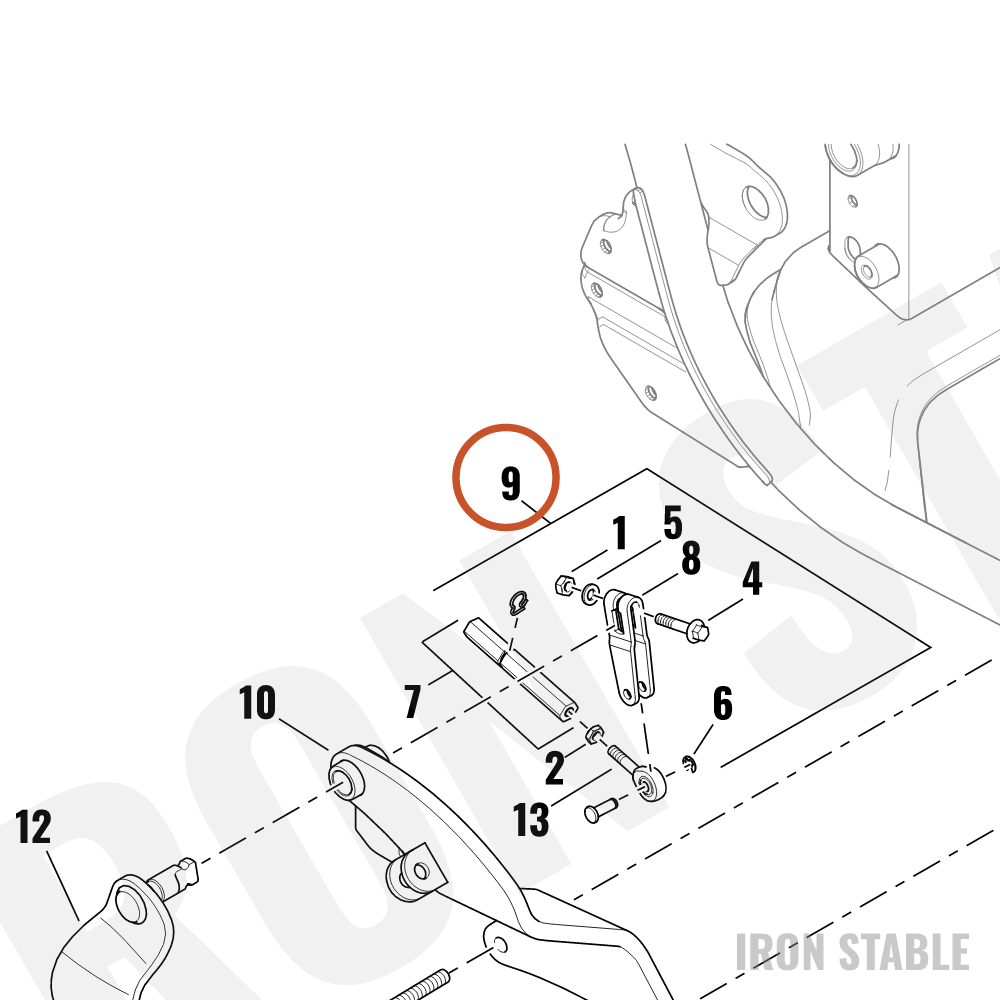 Harley-Davidson Rod Assembly, Rr Brake