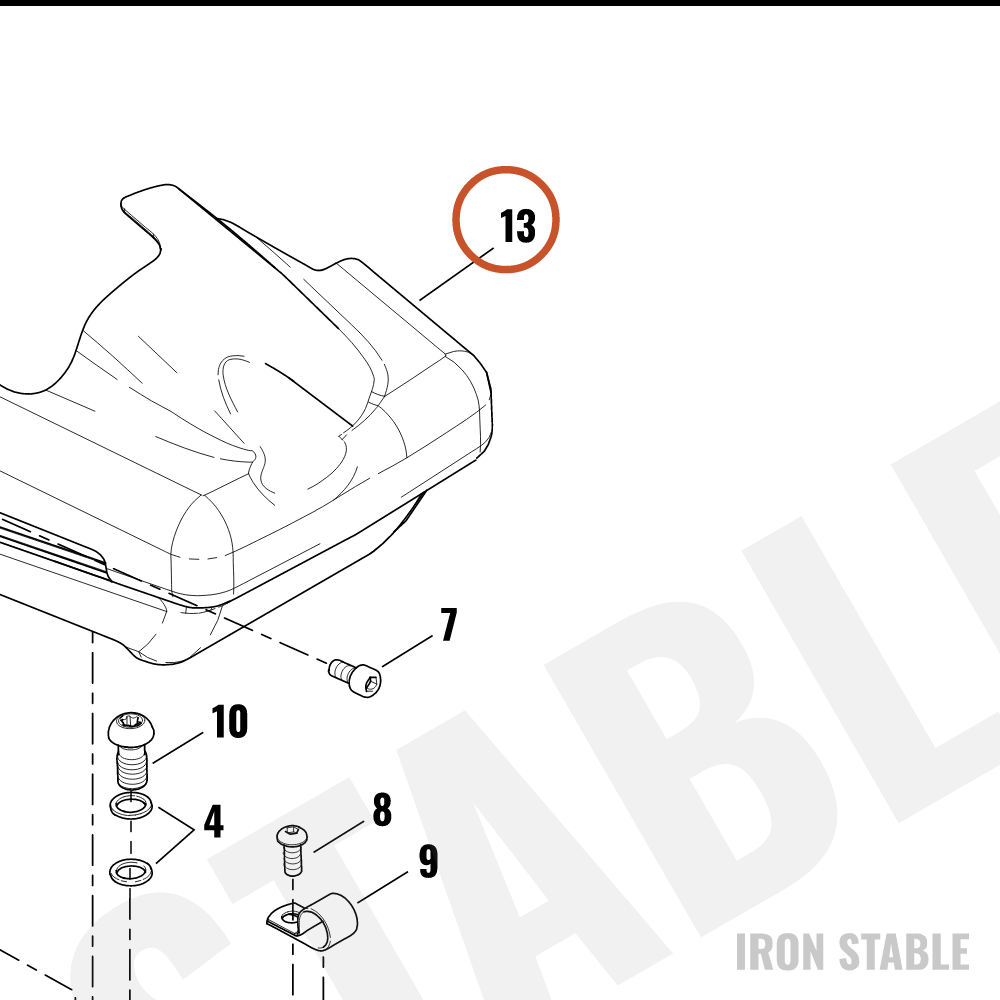 Harley-Davidson Brake Misc Component, Cover, Ehcu