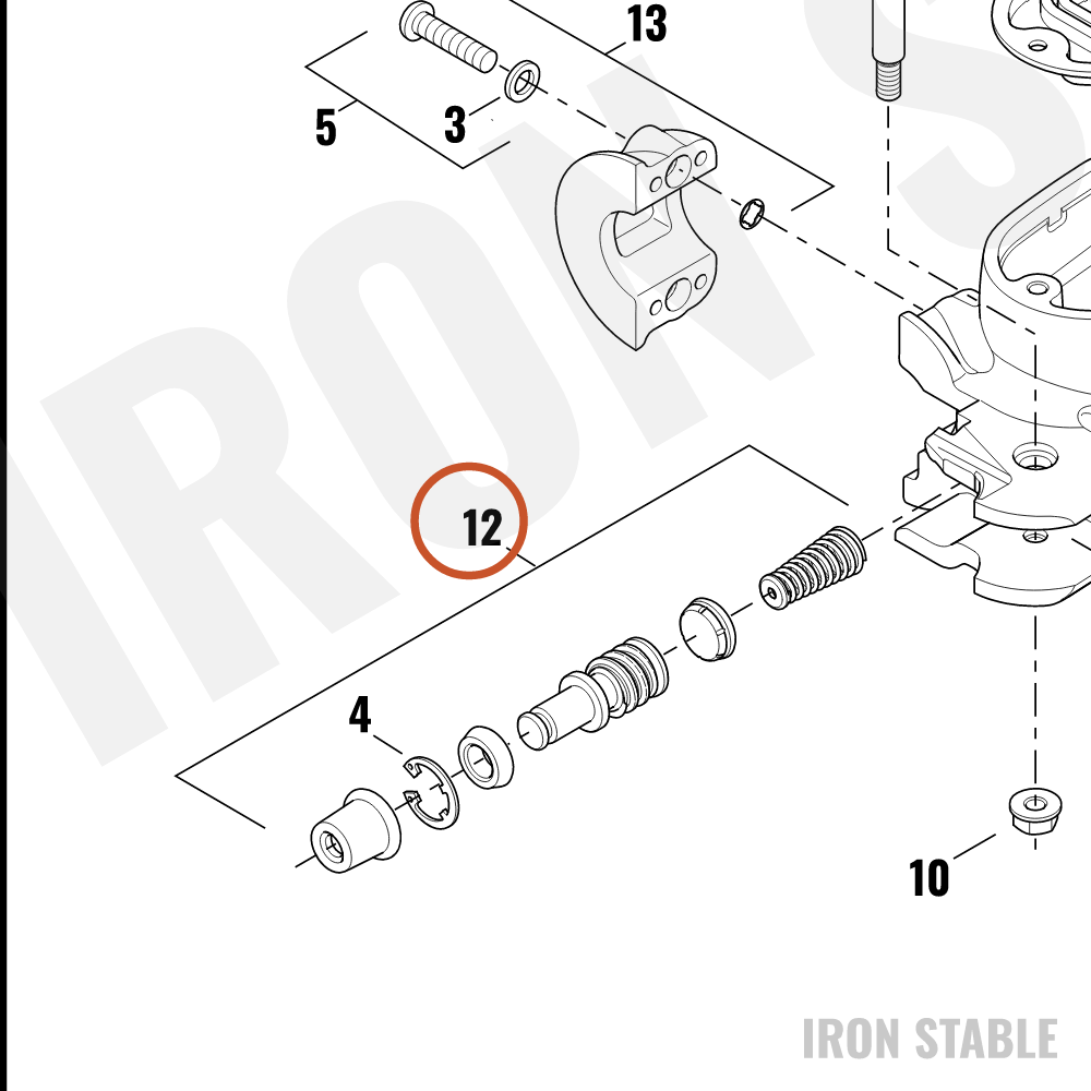 Harley-Davidson Piston Set, Brake Ma Cyl, X