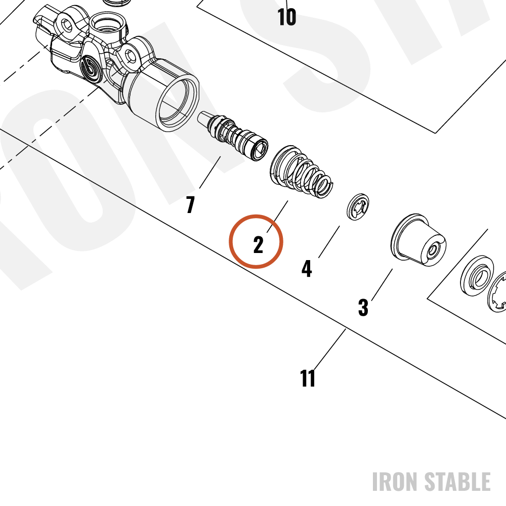 Harley-Davidson Brake Ma Cyl Sub-Component, X
