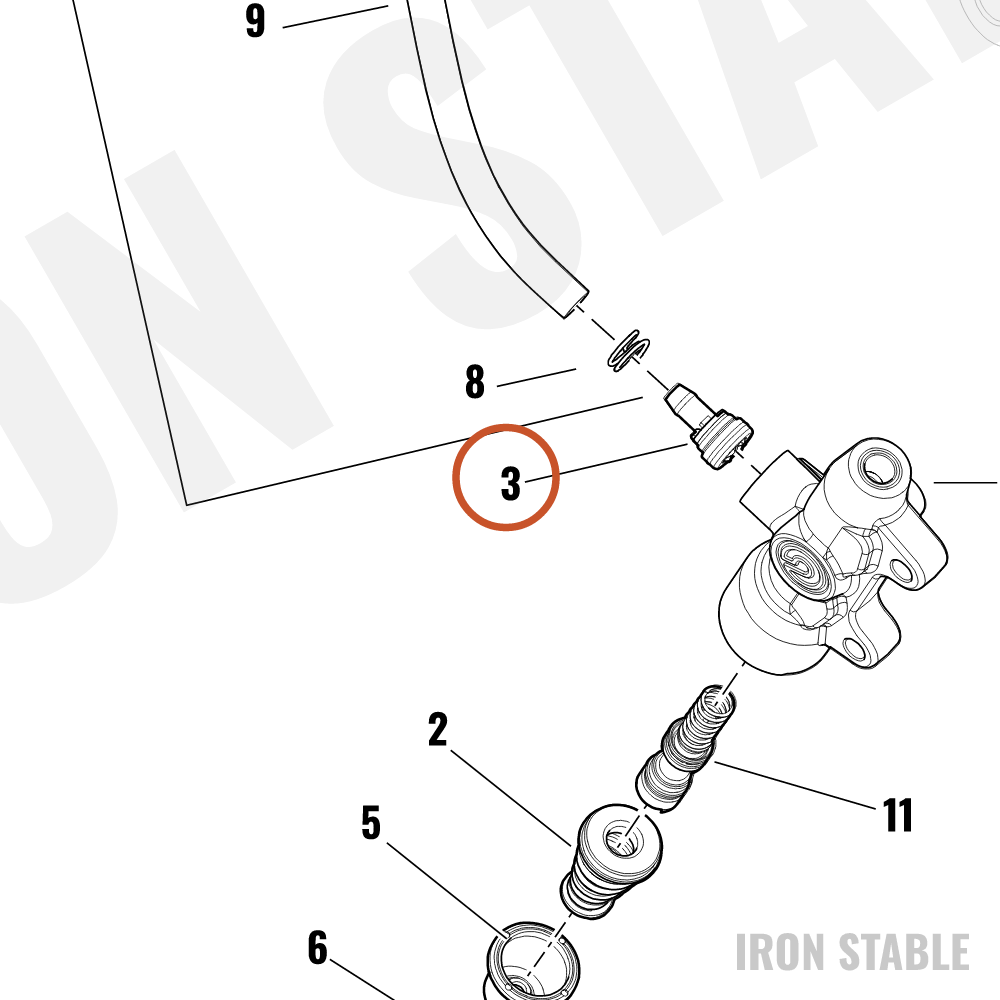 Harley-Davidson Kit, Brake, Outlet, Ma Cyl, Rr