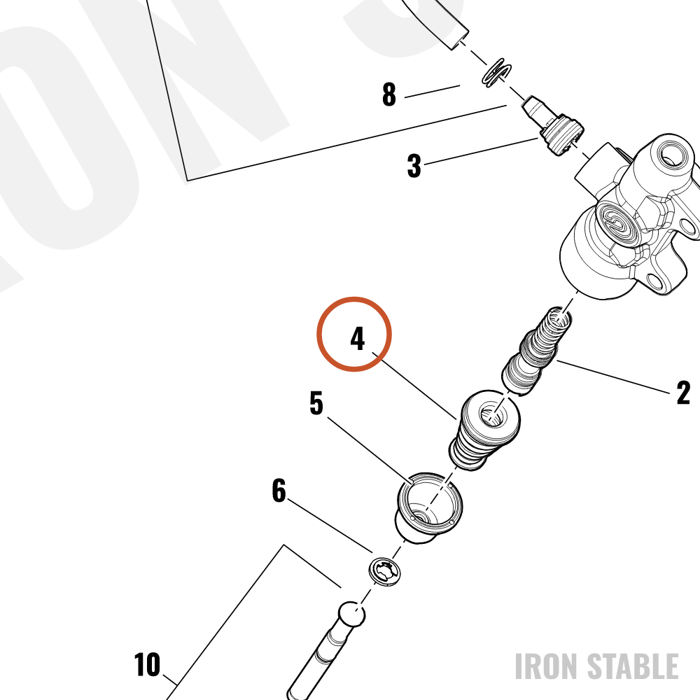Harley-Davidson Brake Ma Cyl Assembly, Rr