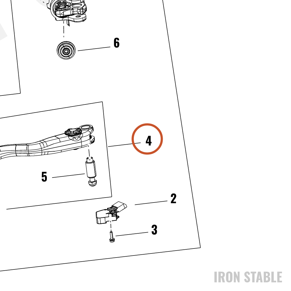 Harley-Davidson Lever, Fr Brake, Kit
