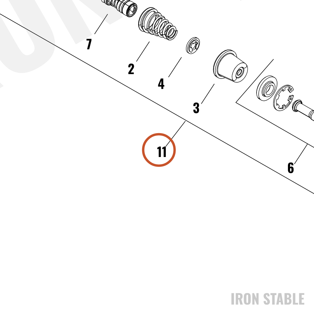 Harley-Davidson Brake Ma Cyl Assembly, Rear