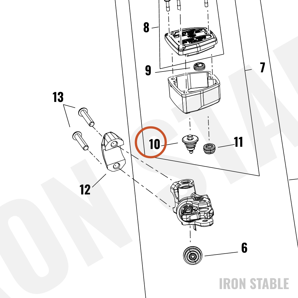 Harley-Davidson Brake Ma Cyl, Rsvr, Bldr