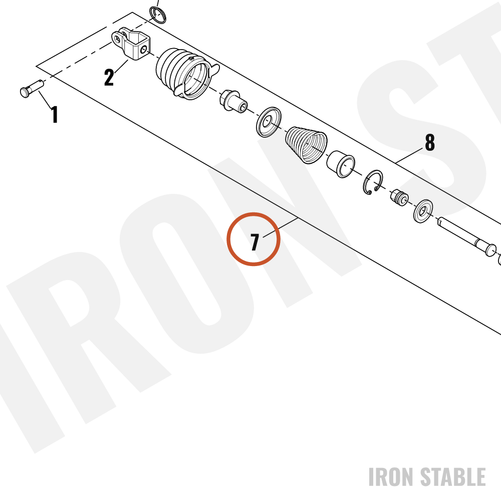 Harley-Davidson Brake Ma Cyl Assembly, Rear Master