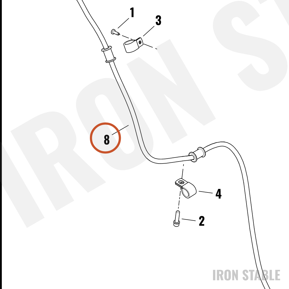 Harley-Davidson Brakeline, Non-Abs, Front