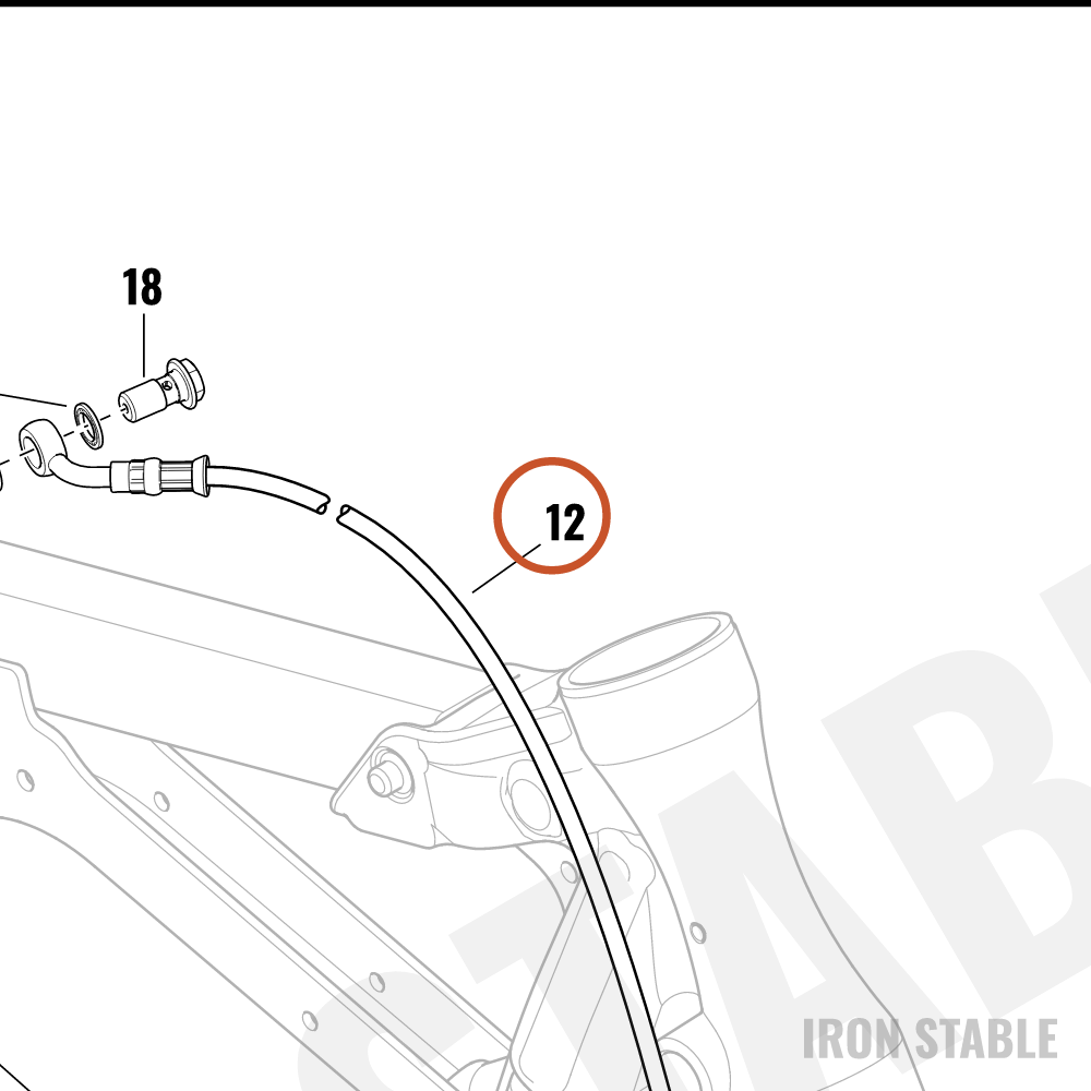 Harley-Davidson Brakeline, Front, Abs, Mc-Hcu