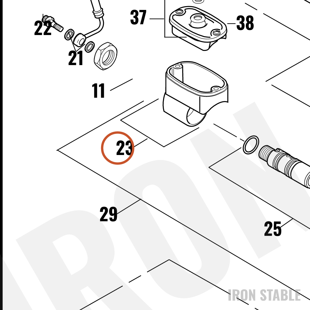 Harley-Davidson Reservoir Assembly, Rr Master Cyl, Dot