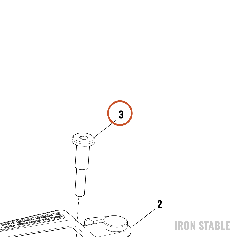 Harley-Davidson Prkg Brake, Pivot Pin