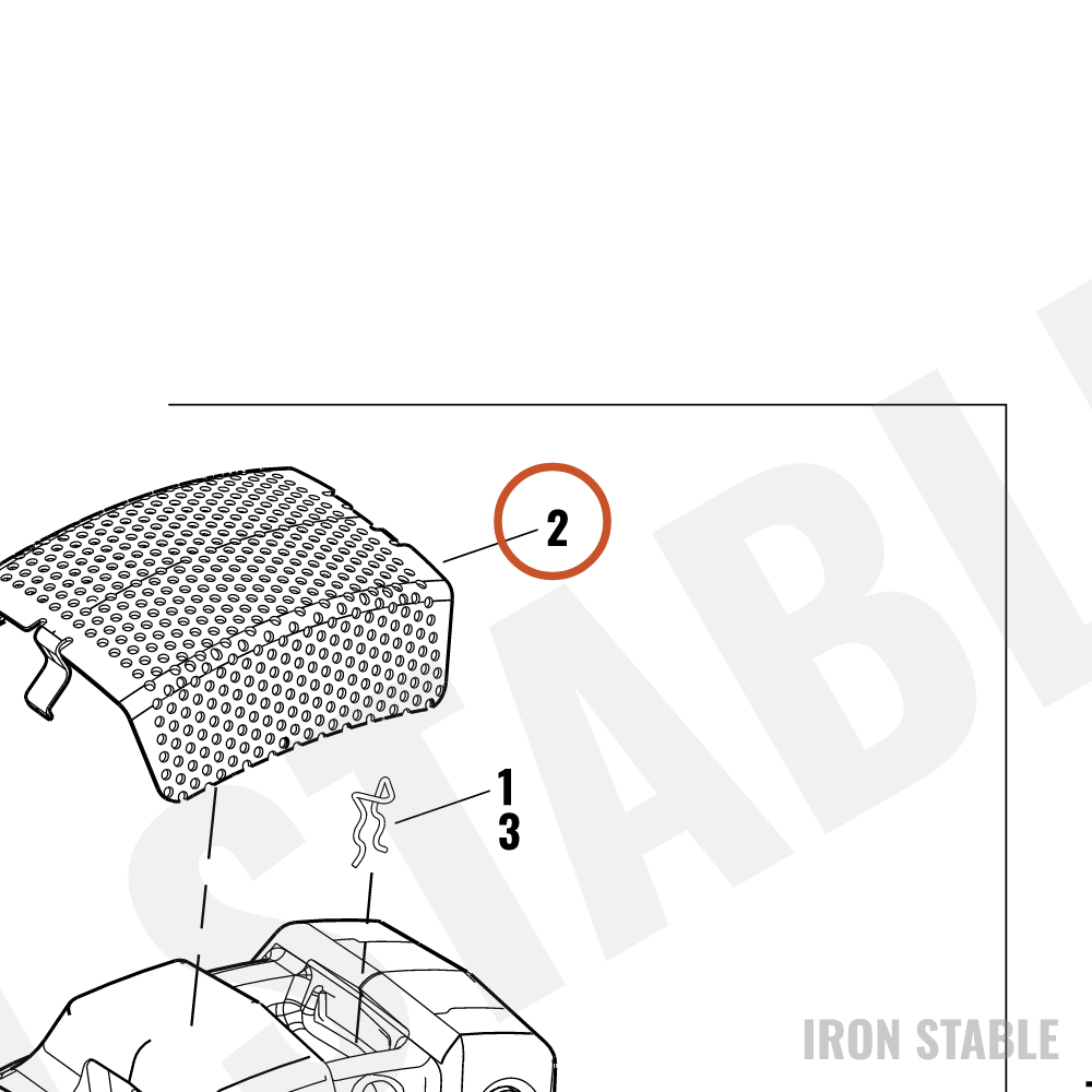 Harley-Davidson Kit Cover, Front Caliper, Chrome/Vrsc