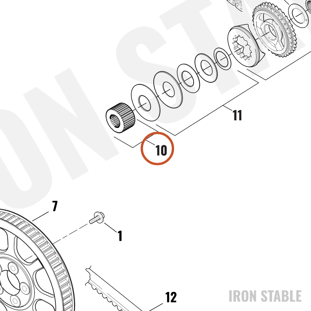 Harley-Davidson Kit-Compensator, Wide, Softail