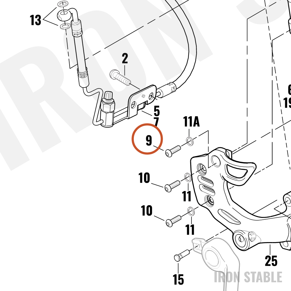 Harley-Davidson Washer & Screw Kit