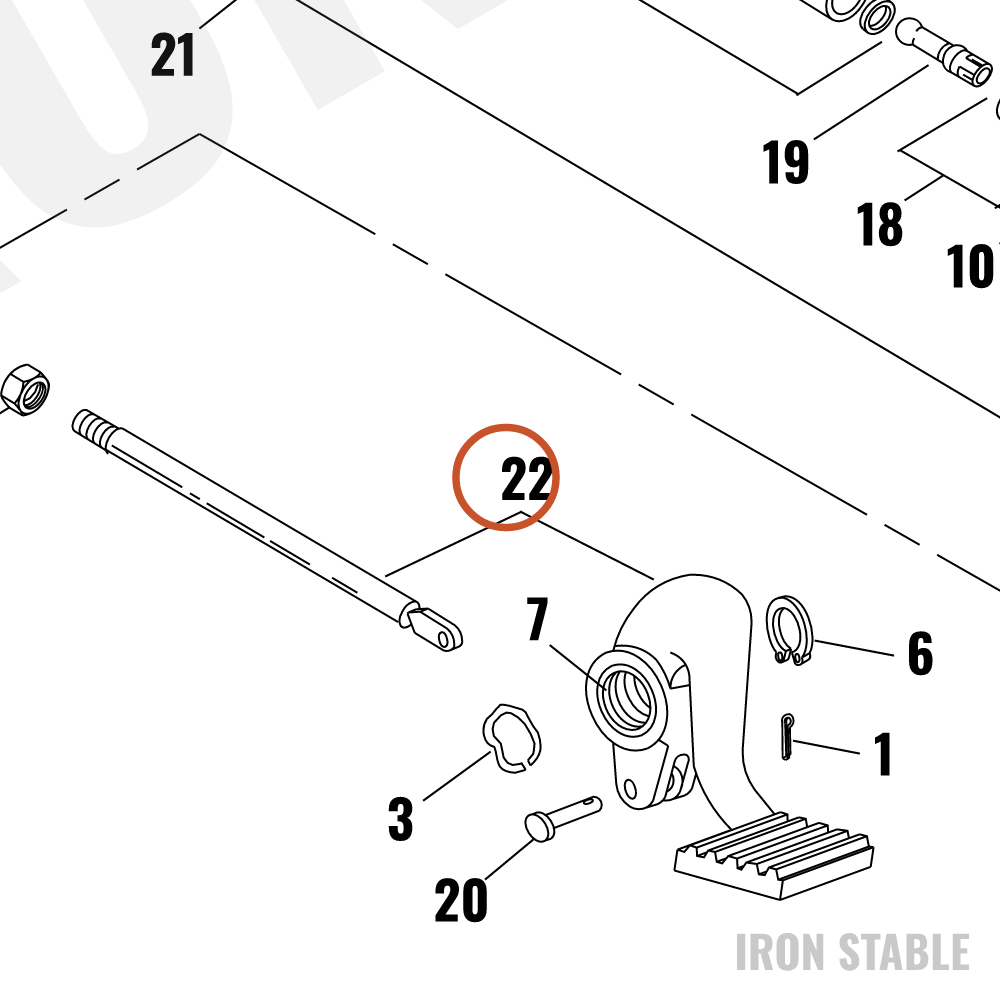Harley-Davidson Brakepedal Assembly(Po)