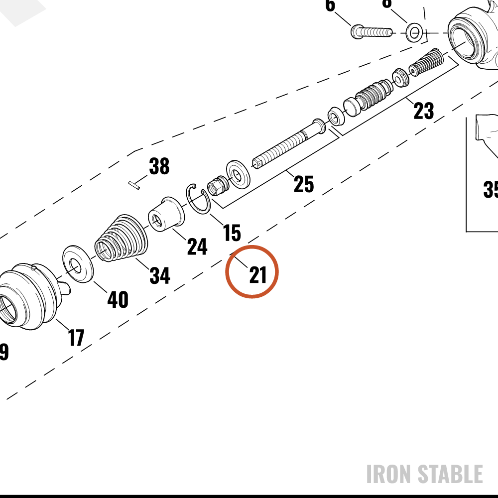 Harley-Davidson Reservoir, Master Cyl Assembly, Rr/Dot