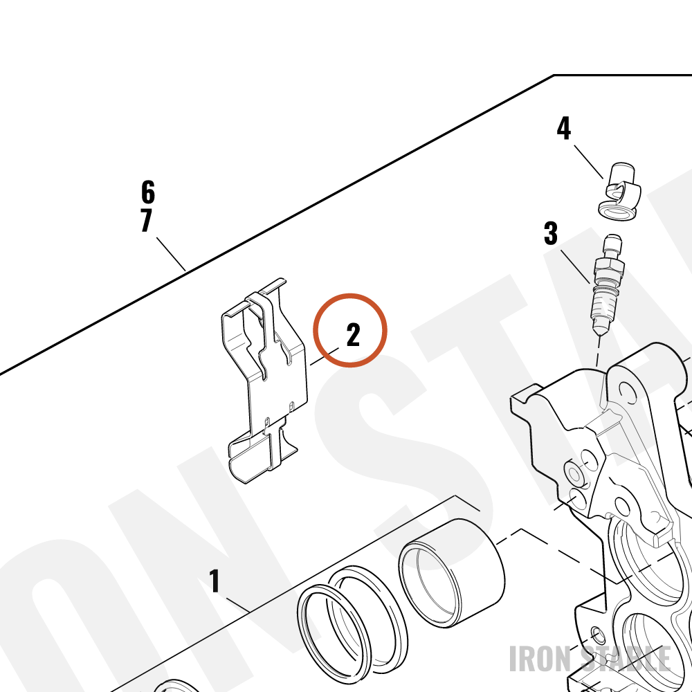 Harley-Davidson Kit-Pad, Front/Xr1200