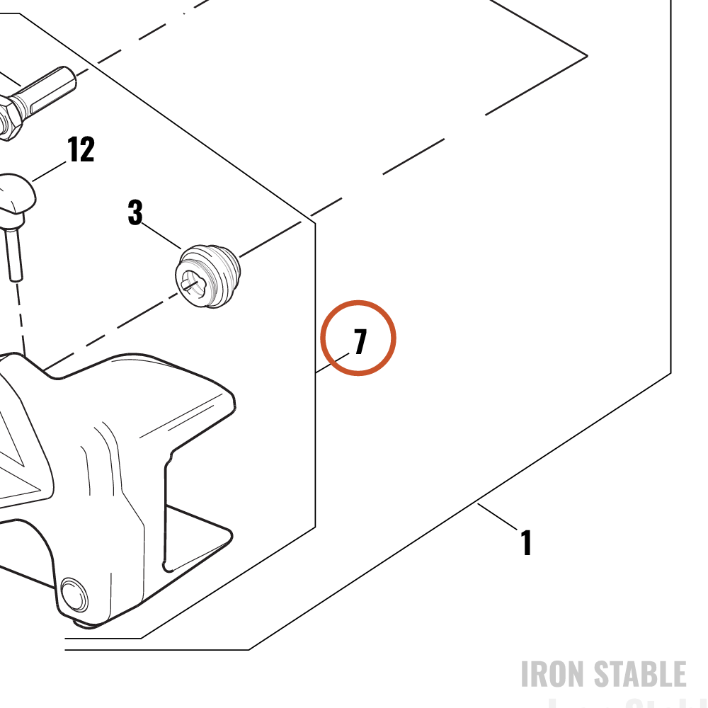Harley-Davidson Bracket Assembly, Rear Caliper, Xl